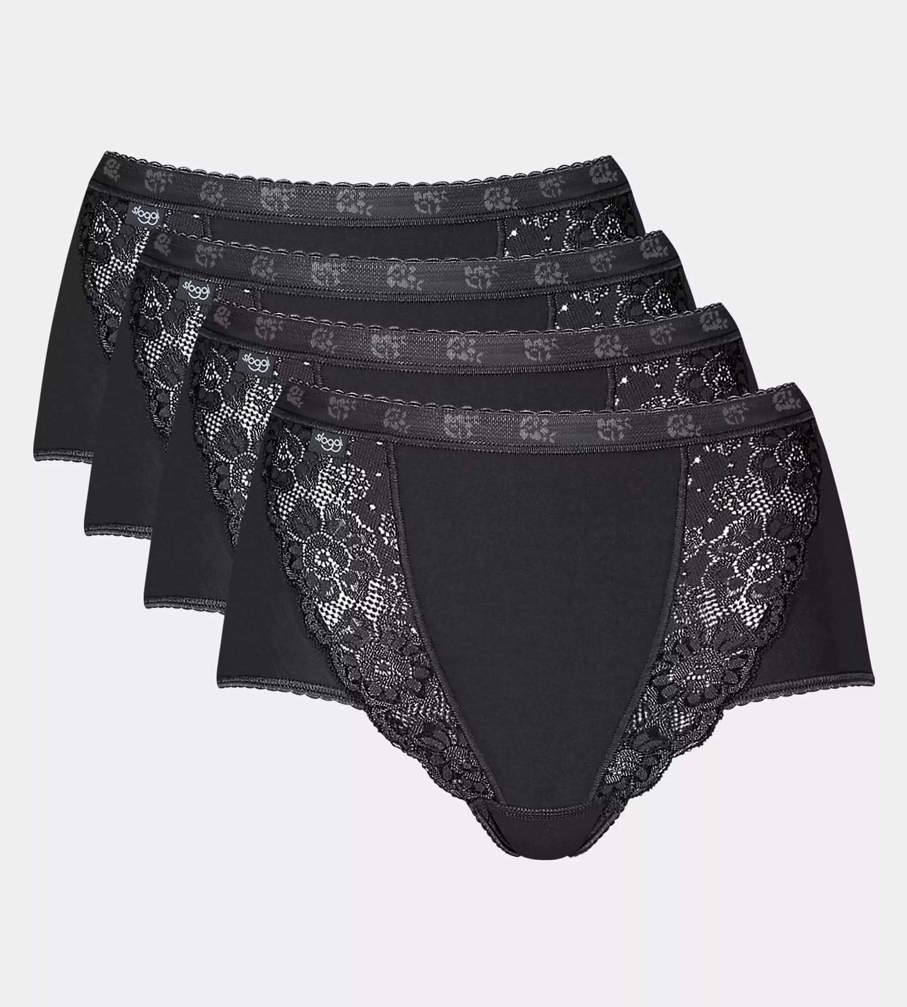 4er-Pack Sloggi Chic Damen Maxi 4P