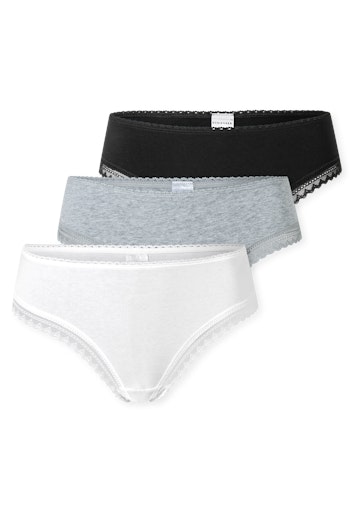 3er Pack Schiesser Modern Multipacks Damen Cheeky-String