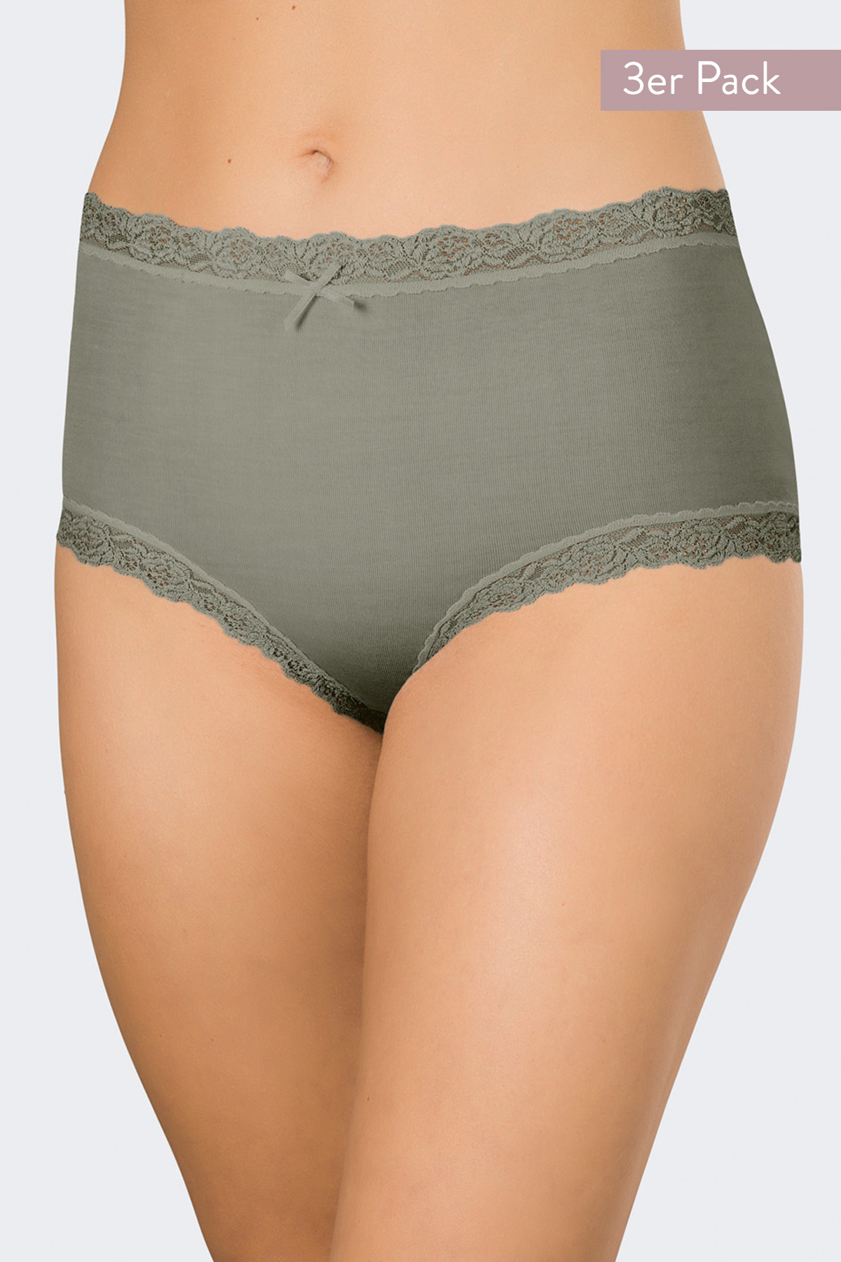 3er-Pack Nina von C. Damen Taillenslip