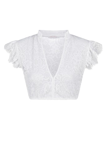 Nina von C Dirndlbluse Romy Rüschenärmel 