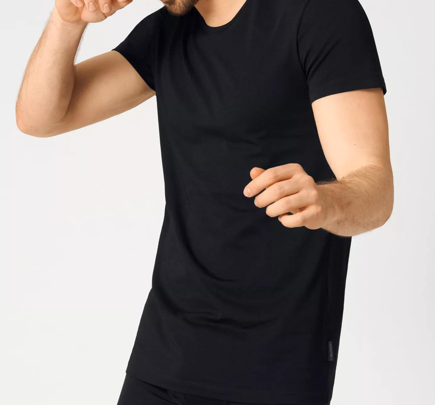 2er-Pack Sloggi 24/7 Herren Shirt 03 O-Neck 2P