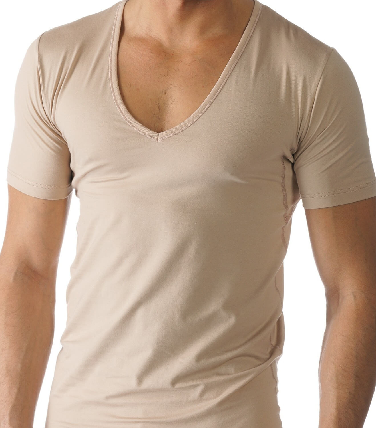 2er-Pack Mey Serie Dry Cotton Functional V-Neck Shirt Slim Fit