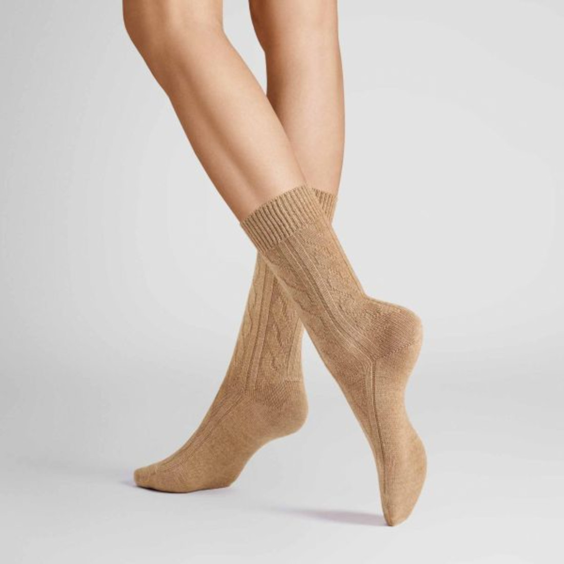 Hudson Winter Plait Damen Socken