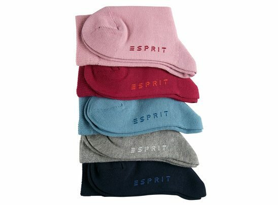 5er-Pack Esprit Solid-Mix Kinder Socken