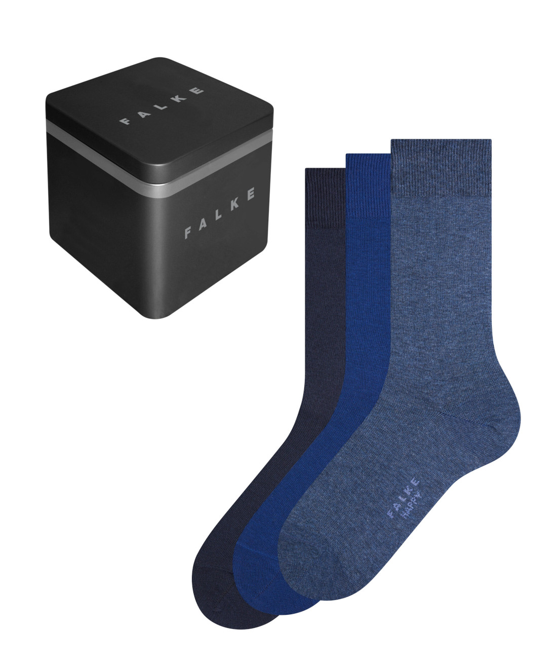 3er-Pack Falke Happy Box Herren Socken