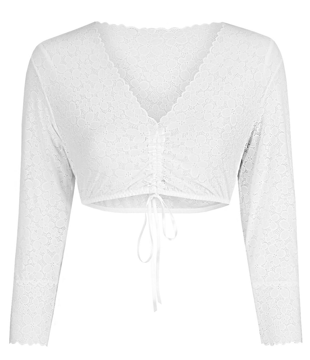 Nina von C. Damen Dirndlbluse 3/4 Arm