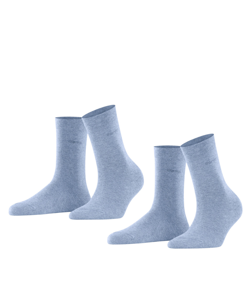 2er Pack Esprit Basic Easy Damen Socken 