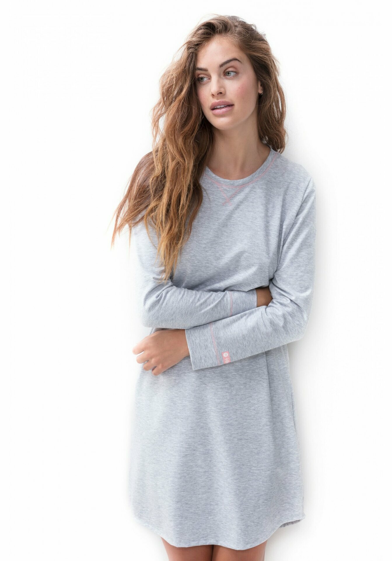 16490-437_4 Mey Serie N8TEX Damen Nachthemd Langarm