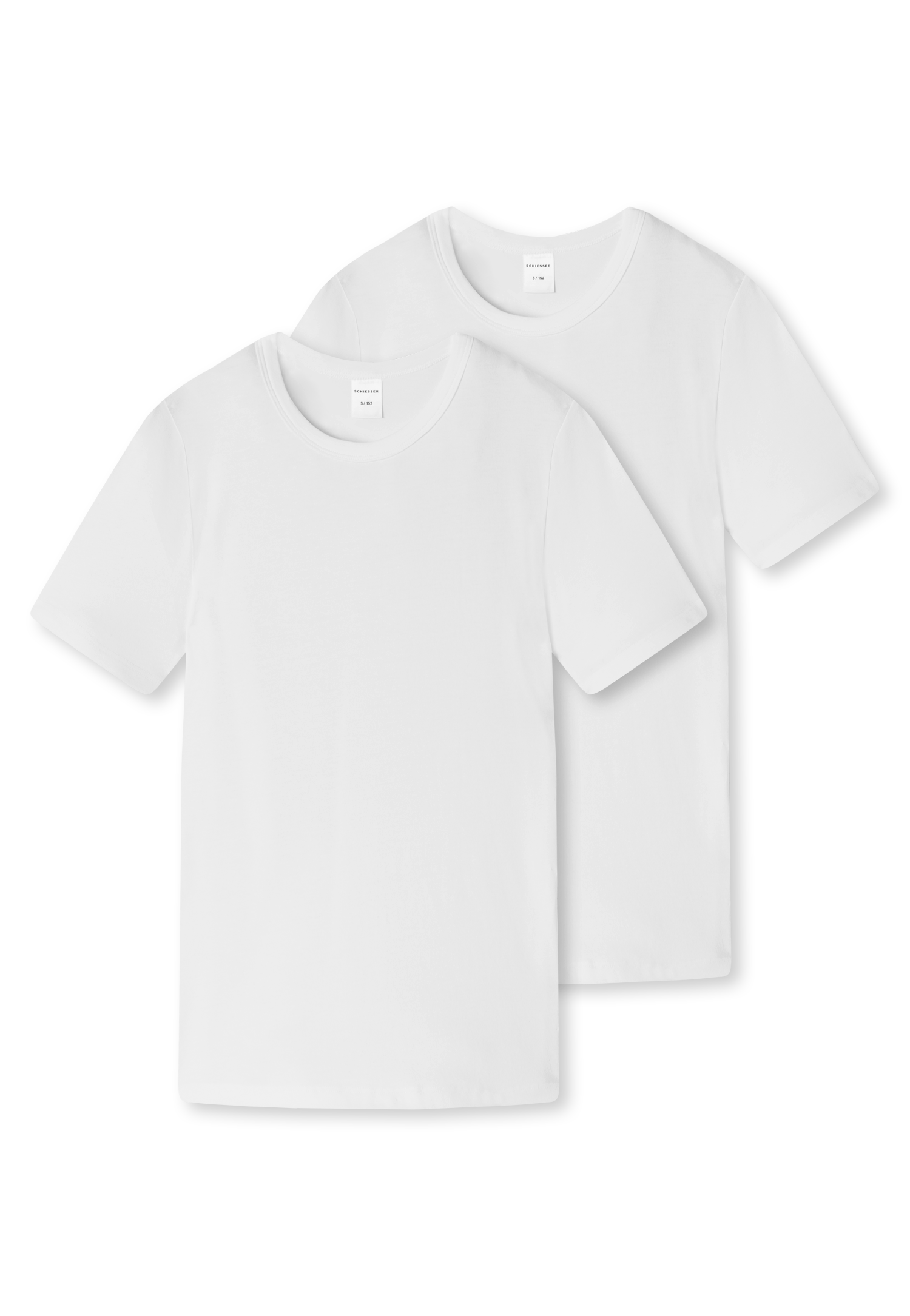 2er Pack Schiesser 95/5 Organic Jungen Shirt