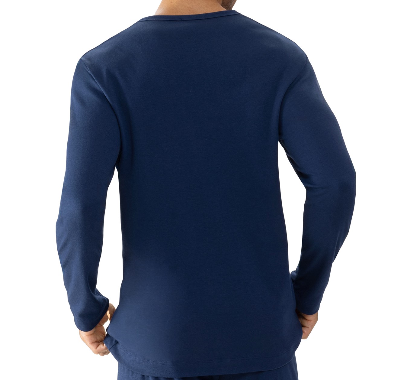 Mey Serie Solid Night Herren Shirt langarm