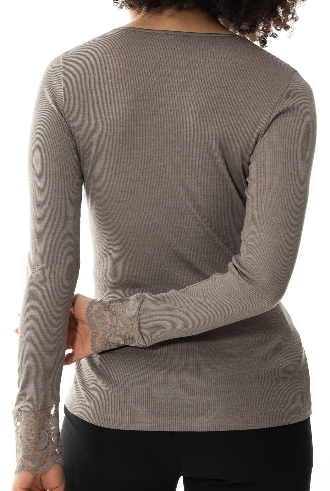 Mey Serie Wool Love Damen T-Shirt langarm