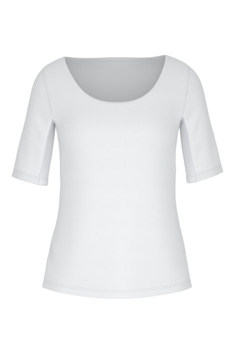 Mey Serie Blazershirt Damen T-Shirt Rundhalsausschnitt