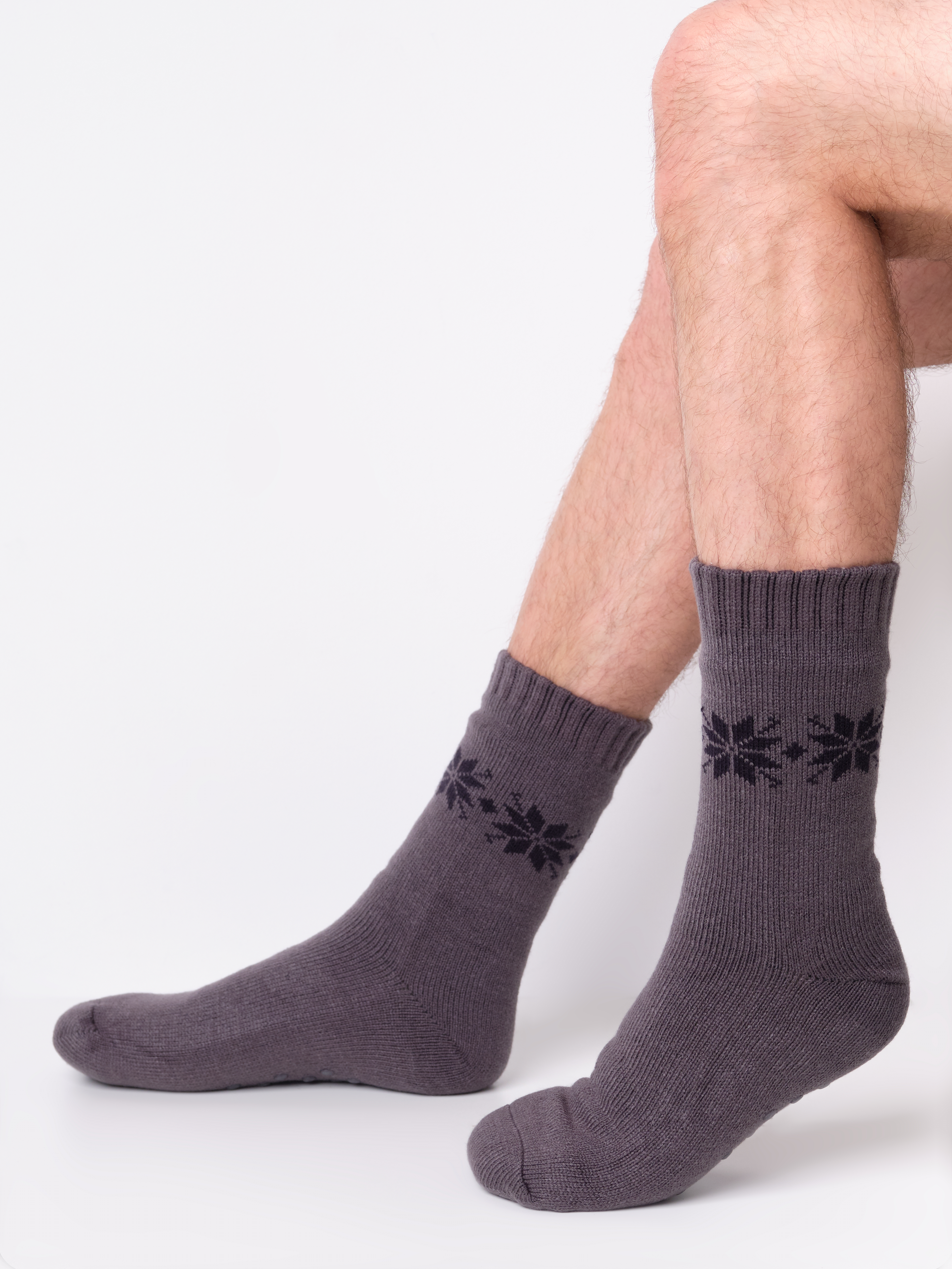 Susa Herren Kuschelsocken dunkelgrau