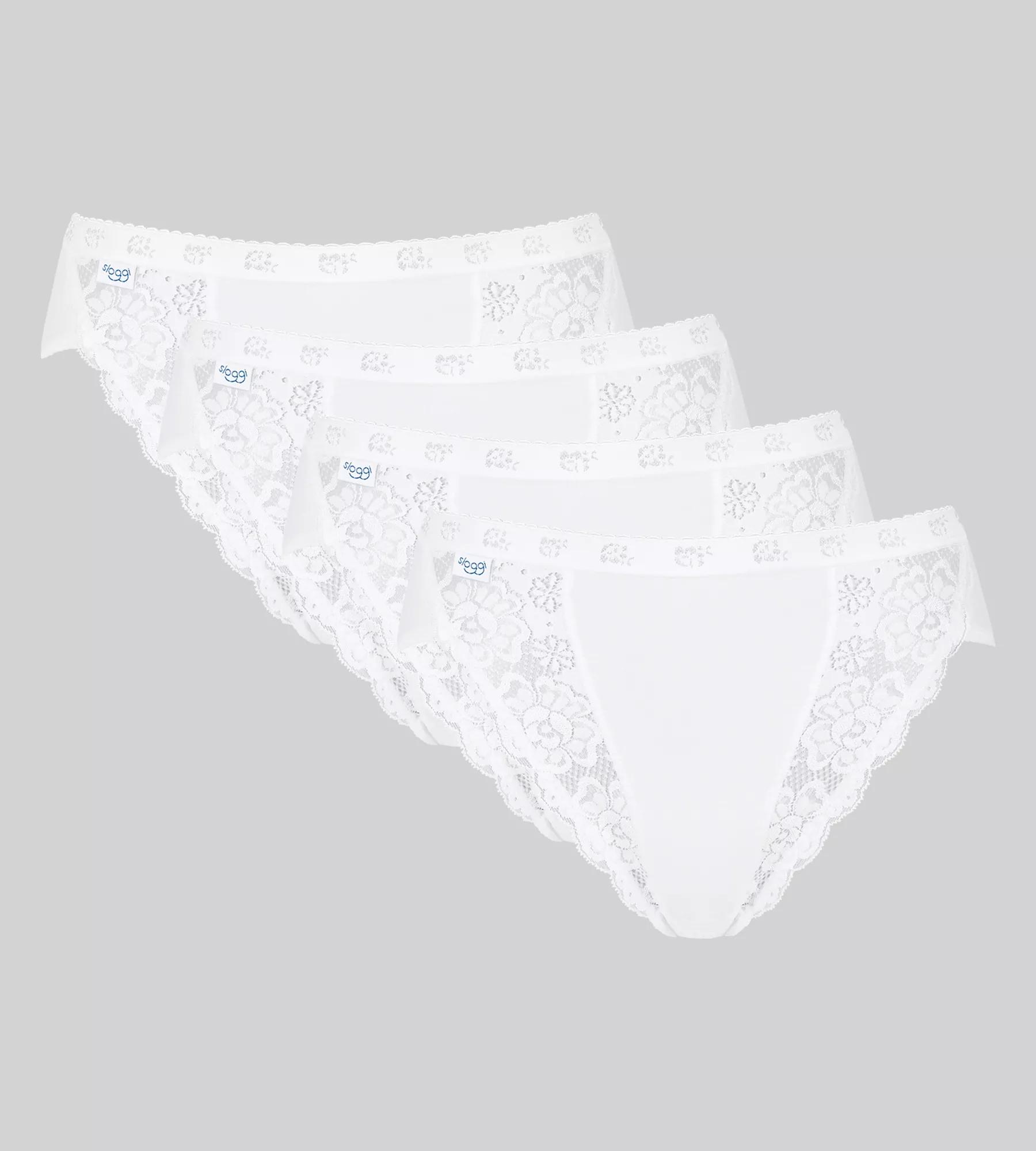4er-Pack Sloggi Chic Damen Tai 4P 