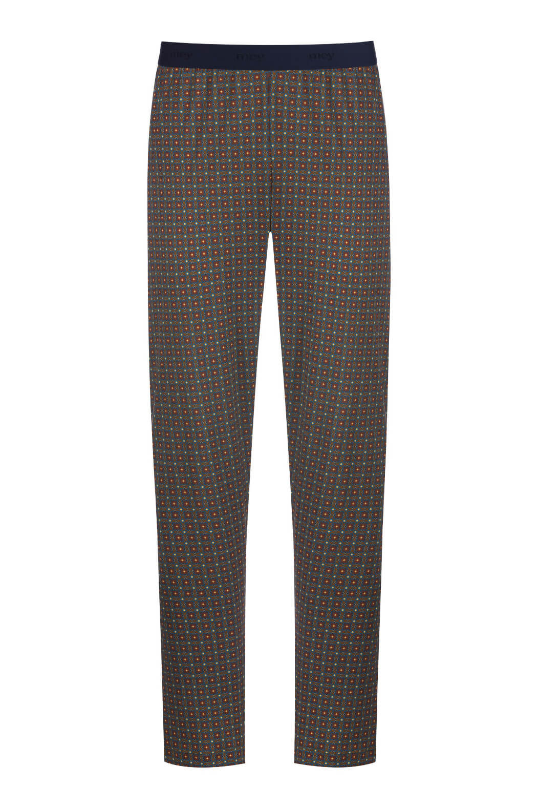 Mey Serie Retro Print Herren Schlafanzughose lang