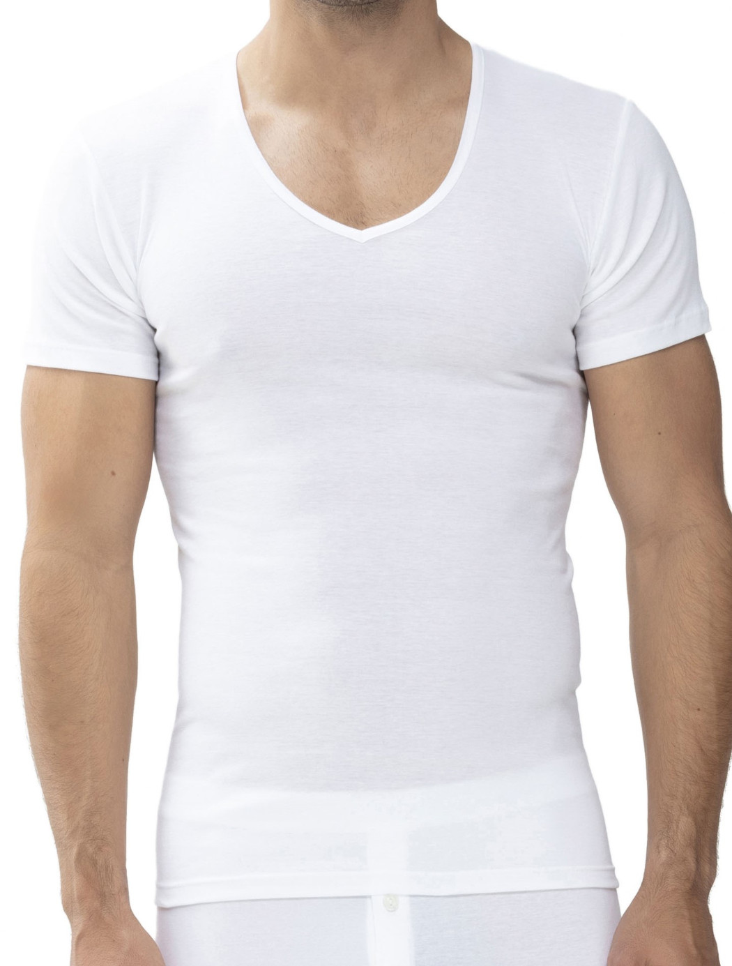 Mey Serie Casual Cotton Herren V-Neck Shirt