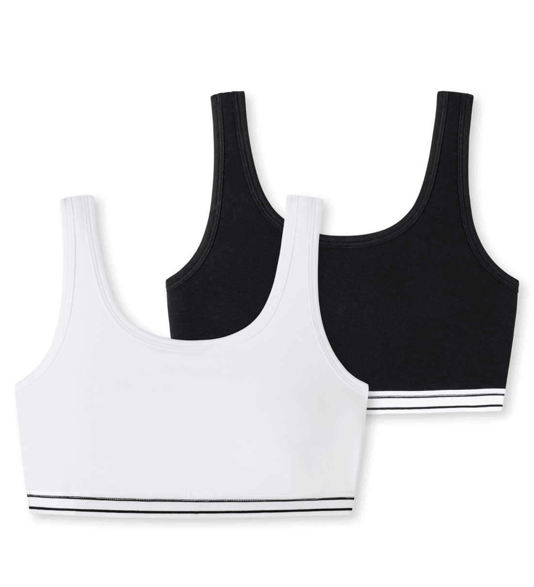 2er-Pack Schiesser 95/5 Mädchen Bustiers