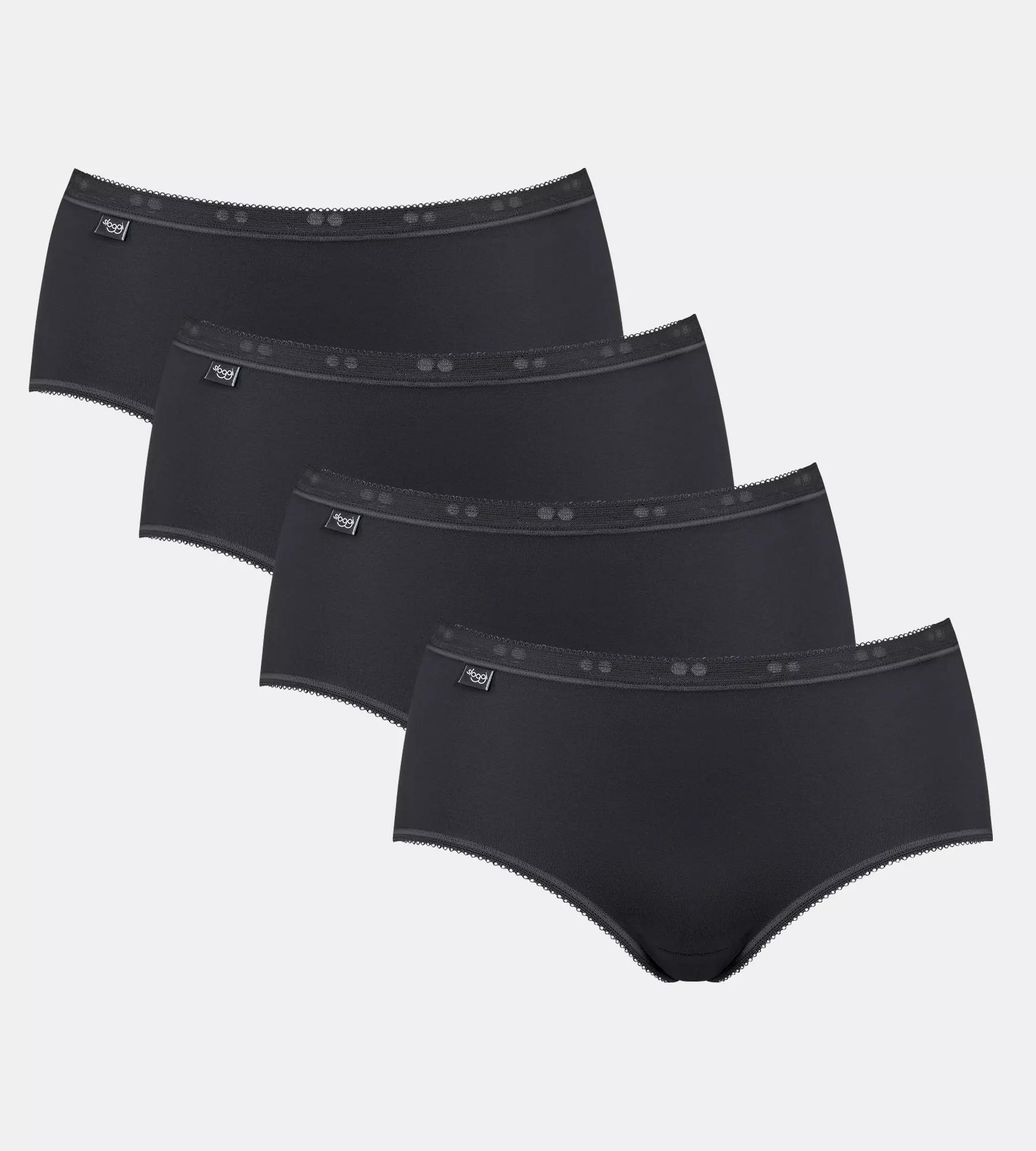 4er-Pack Sloggi Basic+ Damen Midi 4P