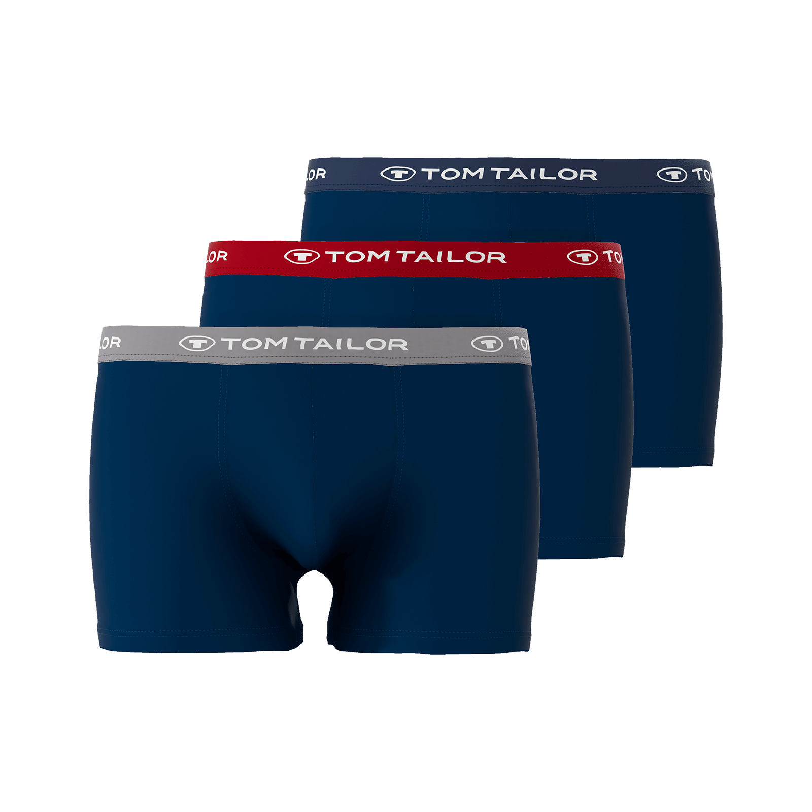 3er-Pack Tom Tailor Hip Pants Herren Boxer Brief Buffer