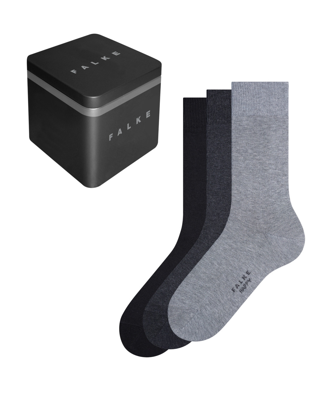 3er-Pack Falke Happy Box Herren Socken