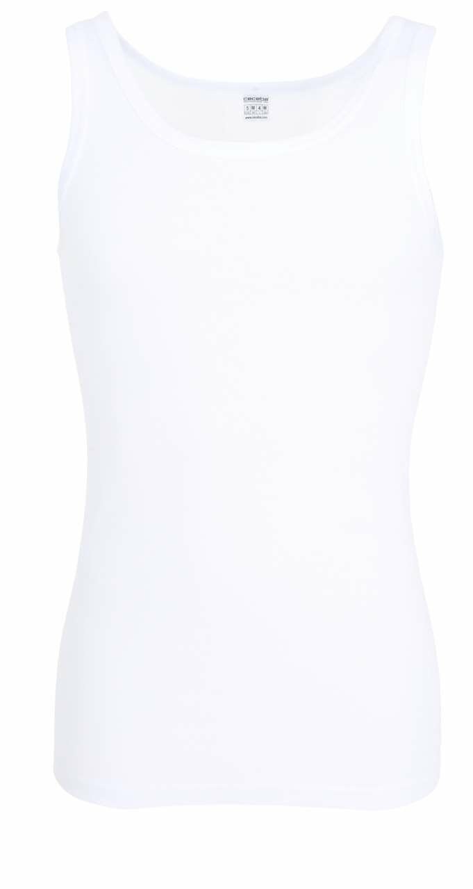 2er Pack Ceceba Classic Fine Rib Herren Unterhemd