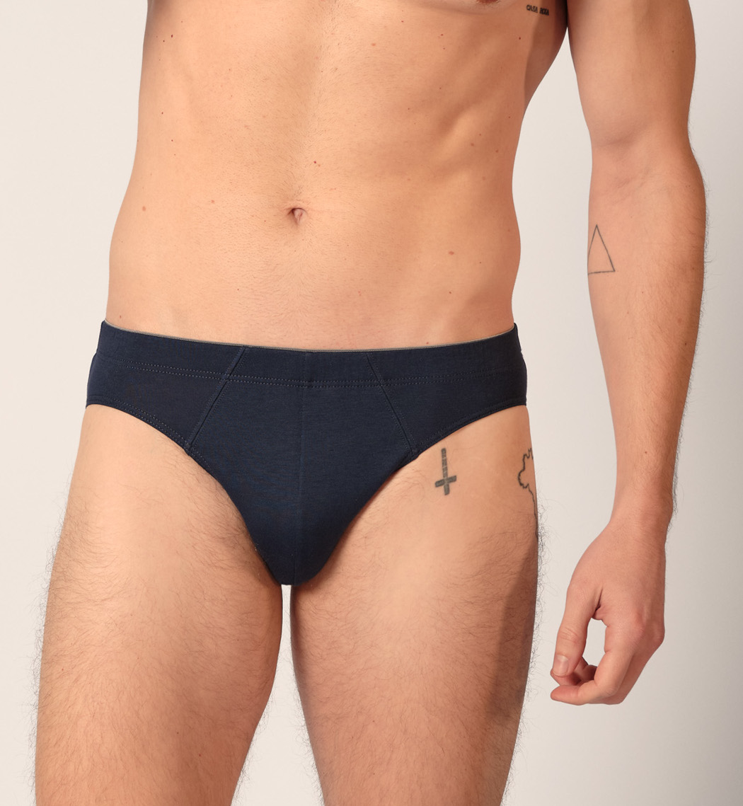 3er-Pack Huber Cotton Herren Brasil Slip