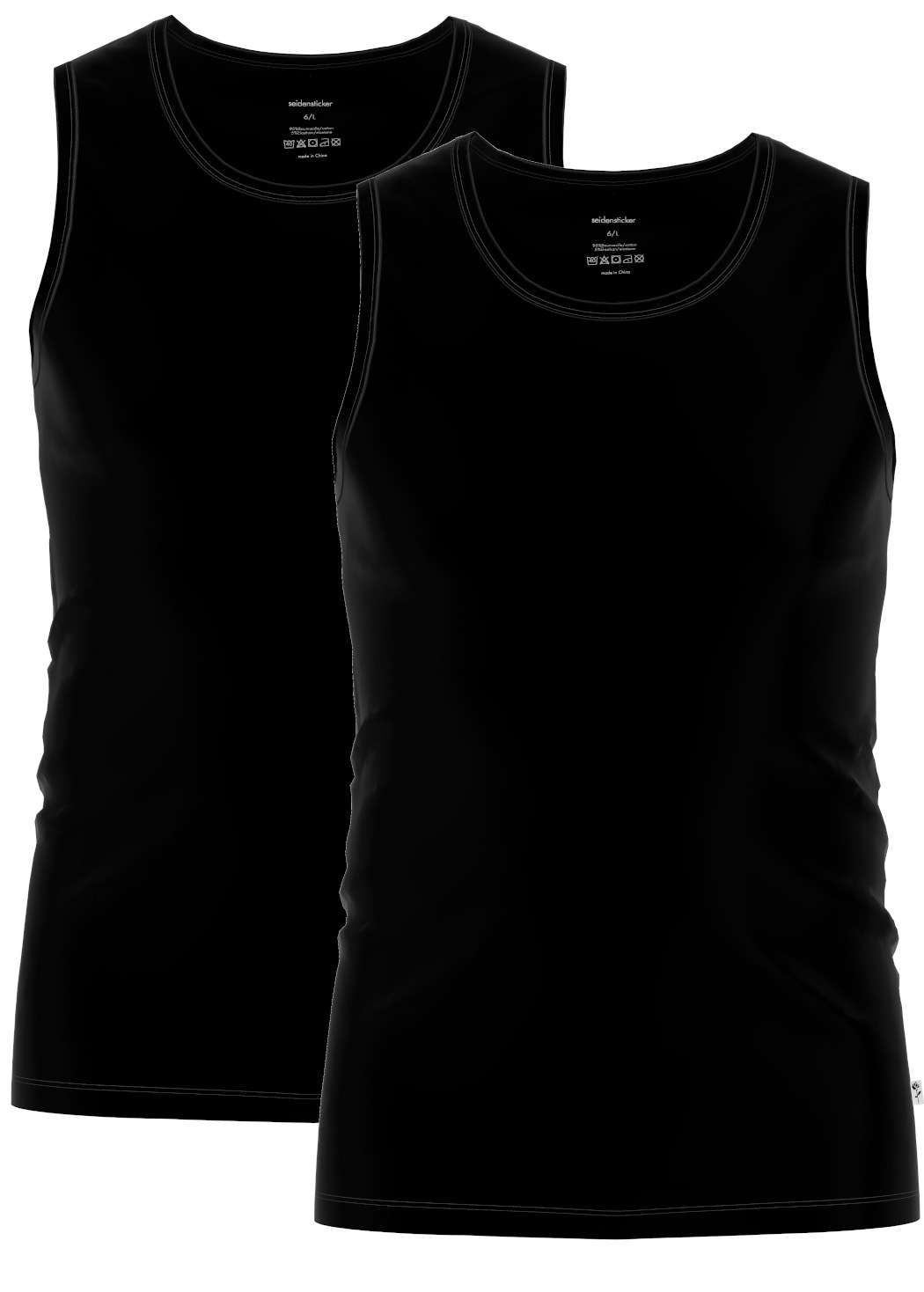 2er-Pack Seidensticker Bodywear Herren Tank Top