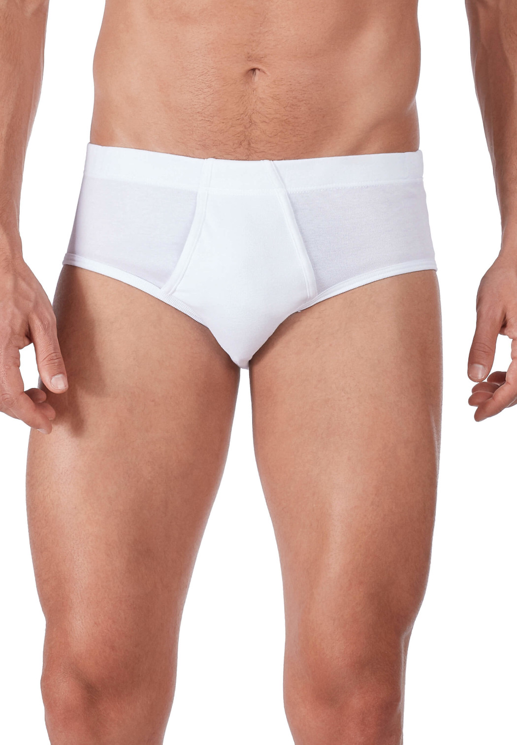 2er-Pack Huber Cotton Fine Rip Herren Slip
