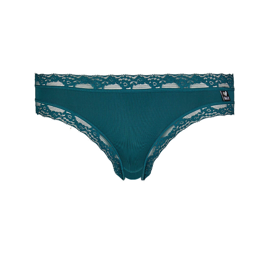 2er-Pack Like it! Olivia Dame Minislip dark petrol