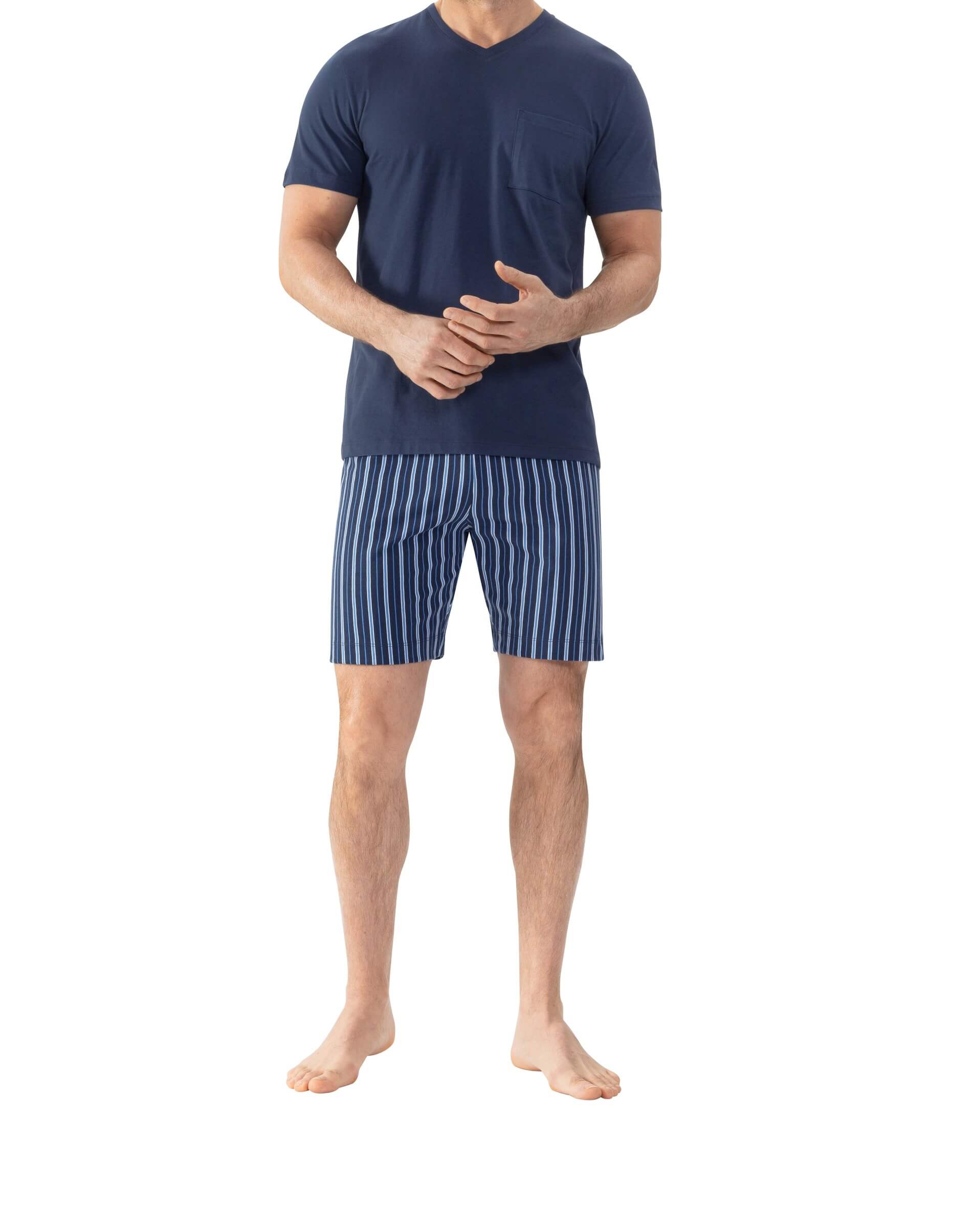 Mey Serie Straight Herren Anzug kurz