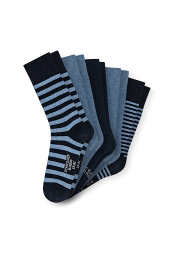 5er Pack Schiesser Herren Socken Bluebird 