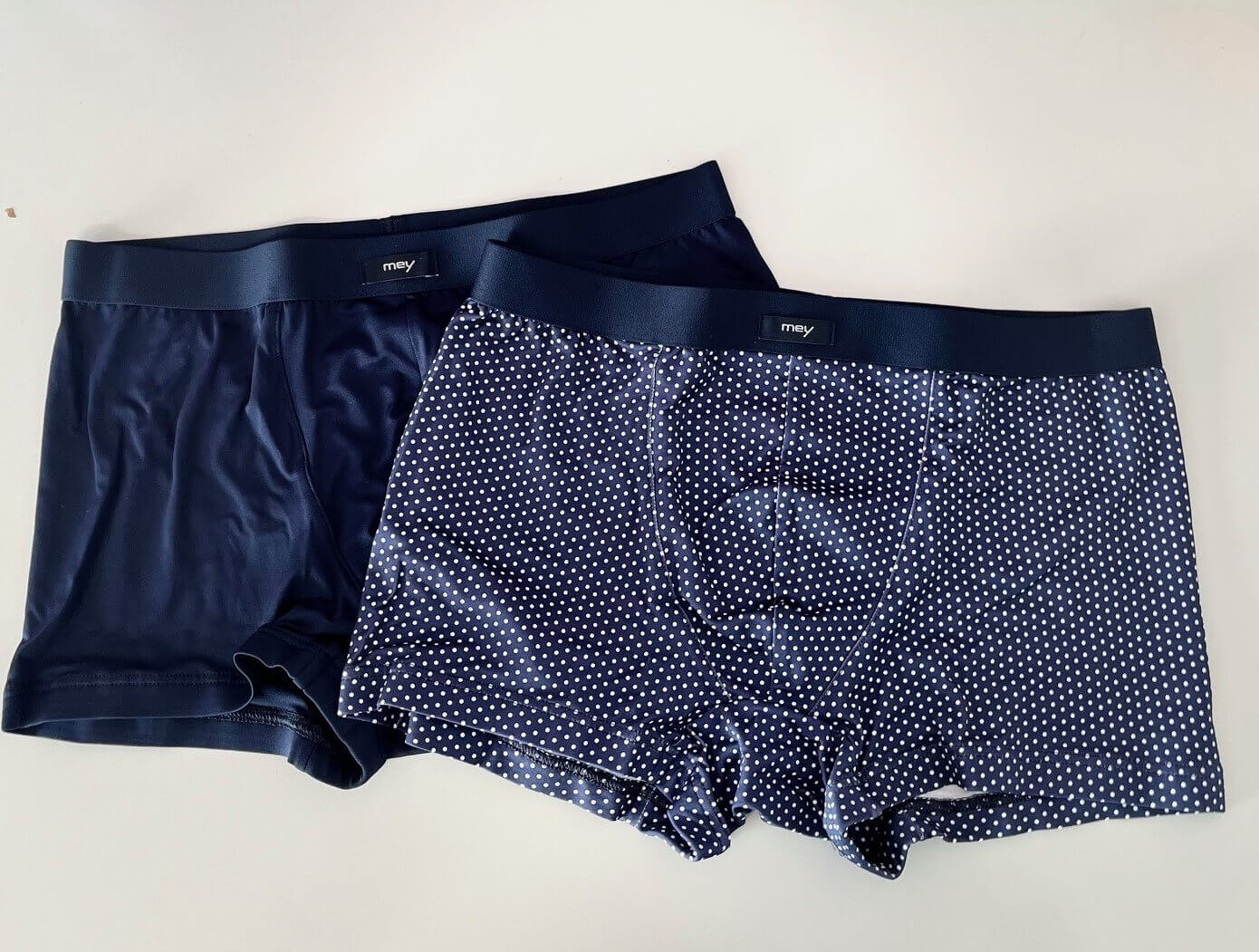 2er-Pack Mey Yacht Blue Herren Shorty