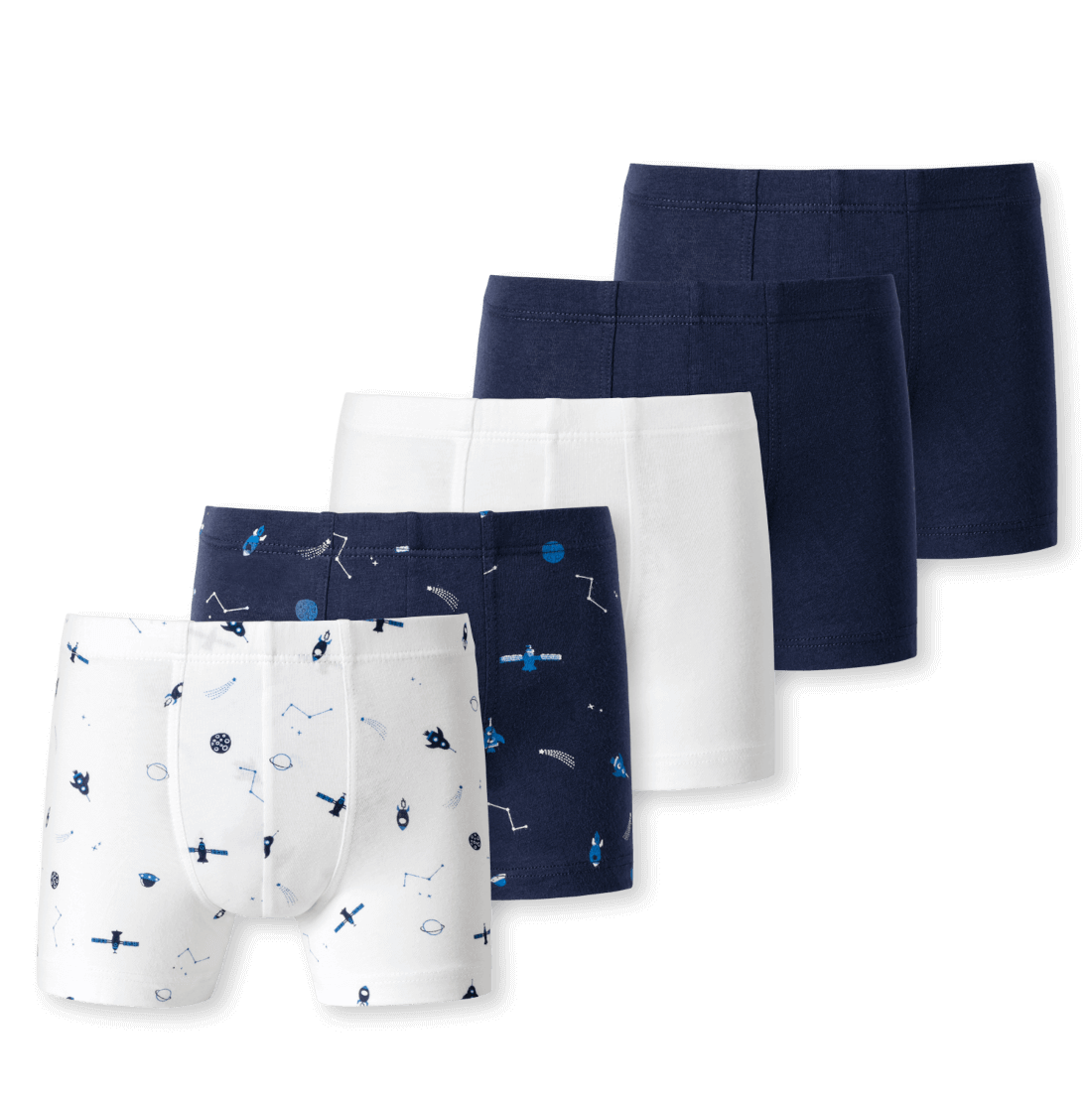 5er-Pack Schiesser Original Classics 95/5 Jungen Shorts