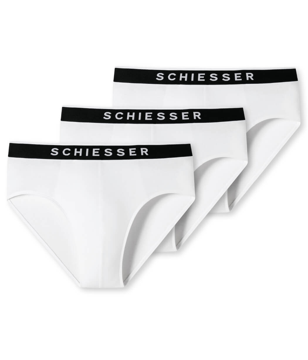 3er-Pack Schiesser 95/5 Organic Cotton Herren Rio-Slips