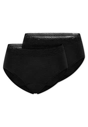 2er Pack Schiesser Care Damen Periodenslip Retro