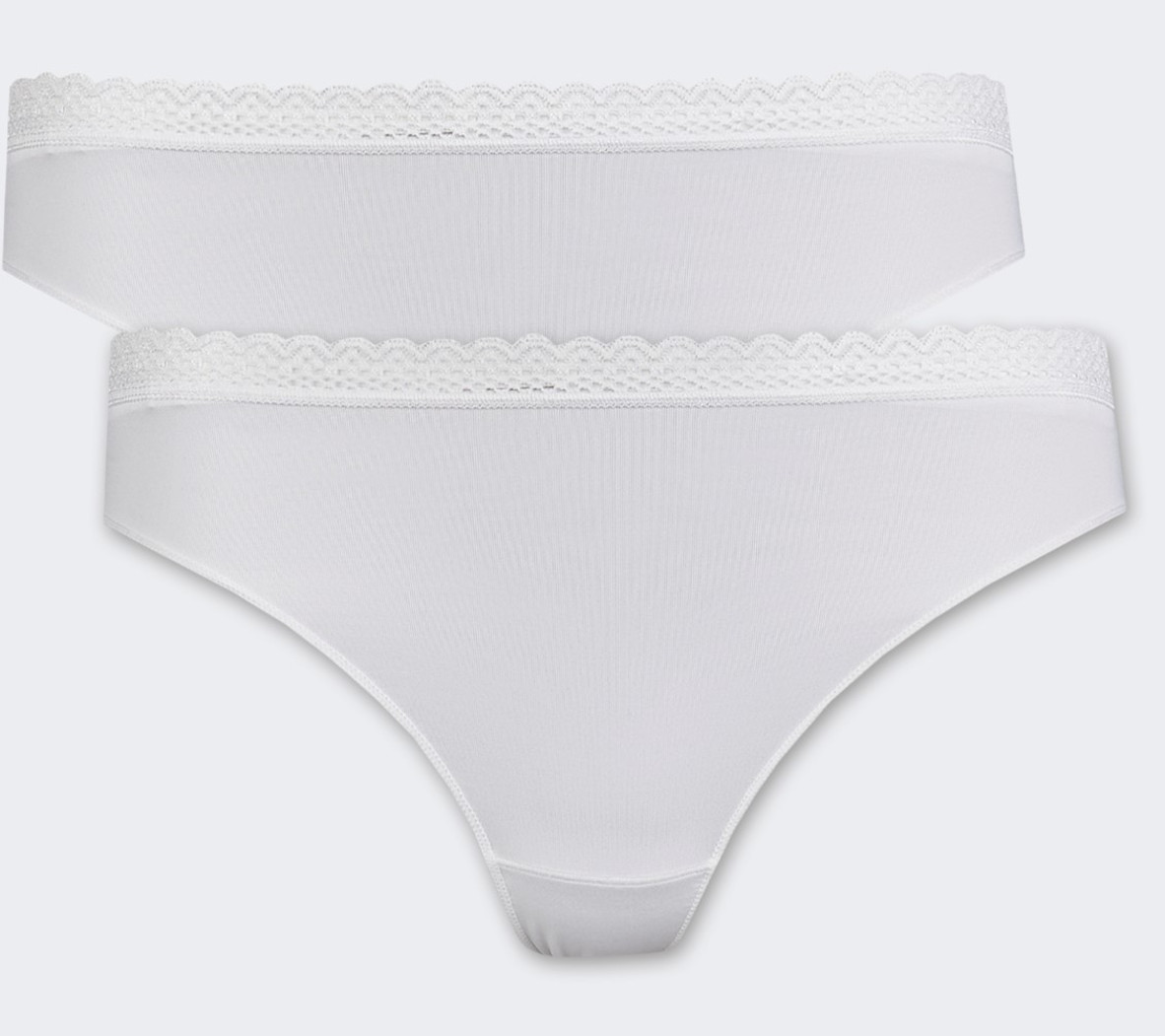 2er-Pack Nina von C. Damen String mit Spitze