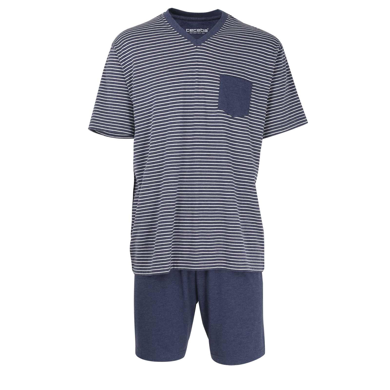 Ceceba Pure Cotton Herren Pyjama kurz