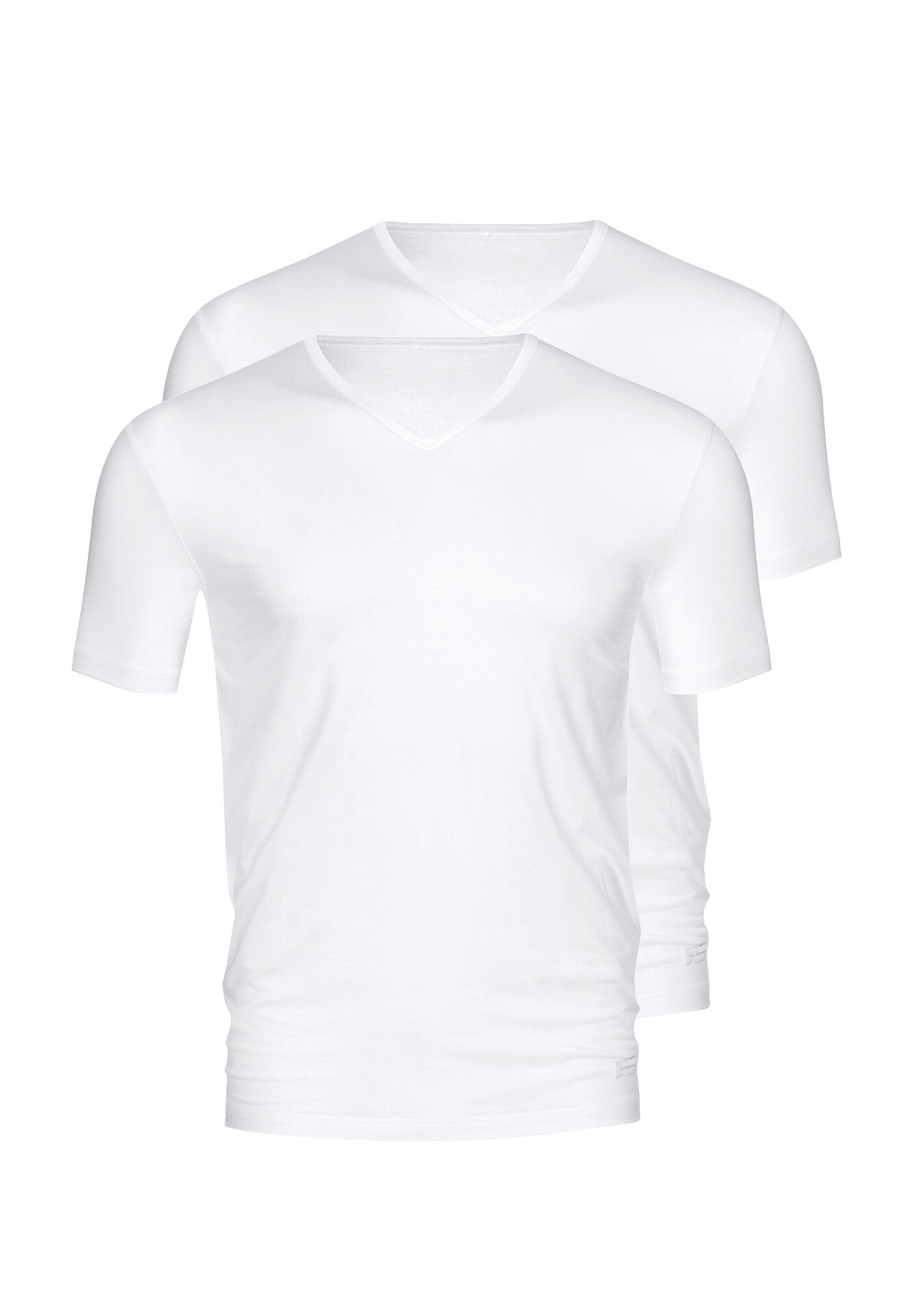 2er-Pack Mey Serie Dry Cotton Herren V-Neck Shirt