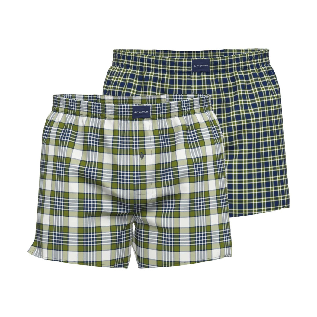2er Pack Tom Tailor Dakota Herren Web-Shorts