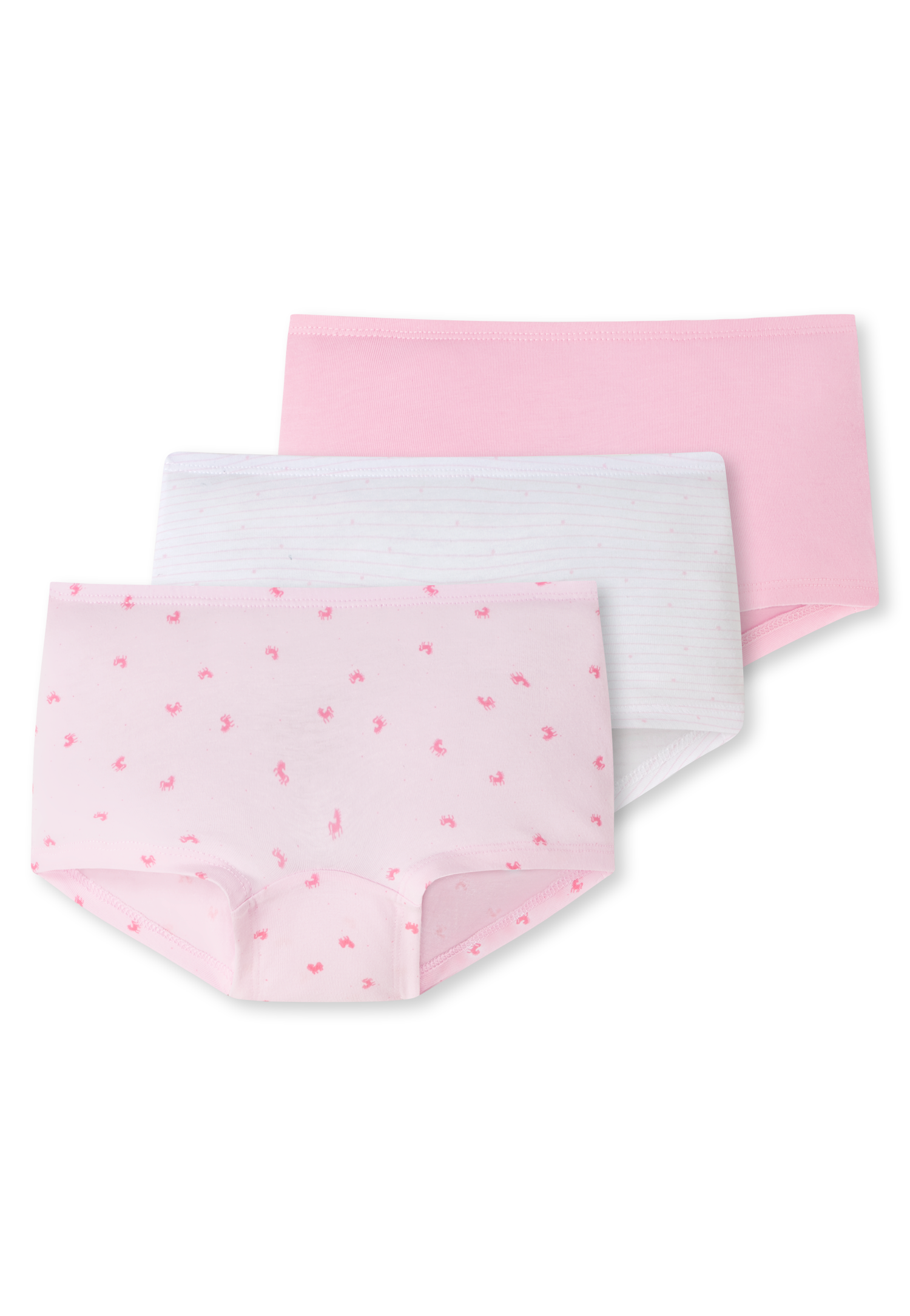 3er Pack Schiesser Original Classics Mädchen Shorts