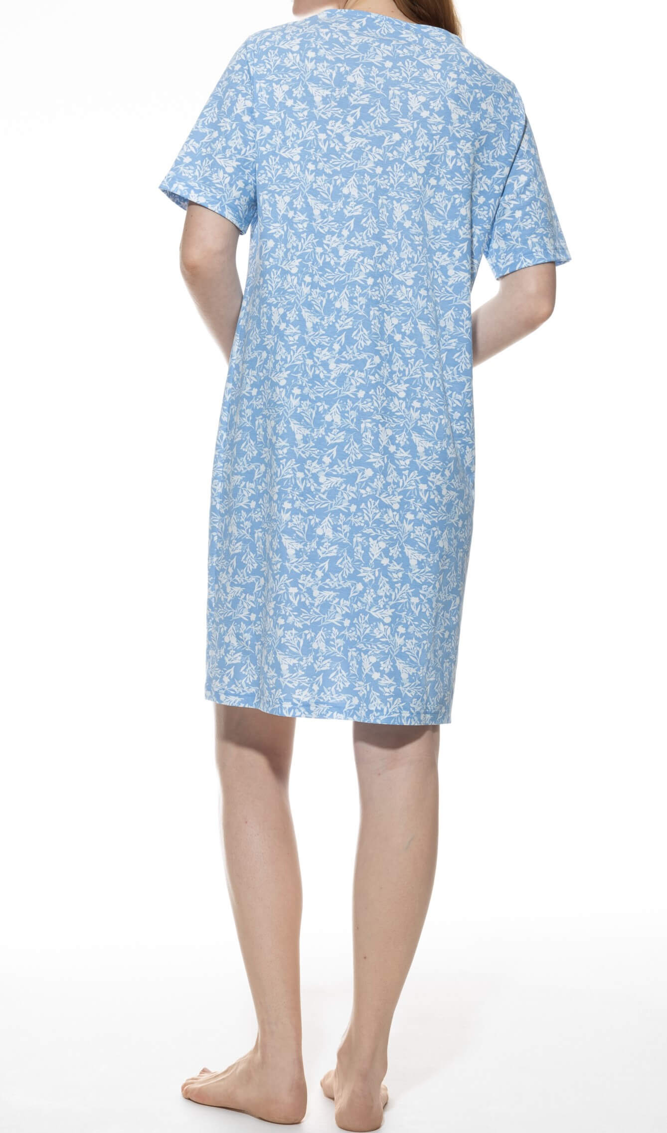 Mey Serie Flower Meadow Damen Nachthemd kurzarm