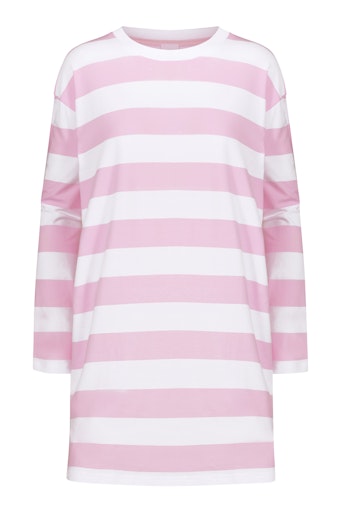 Mey Serie Streaked Lines Damen Nachthemd langarm