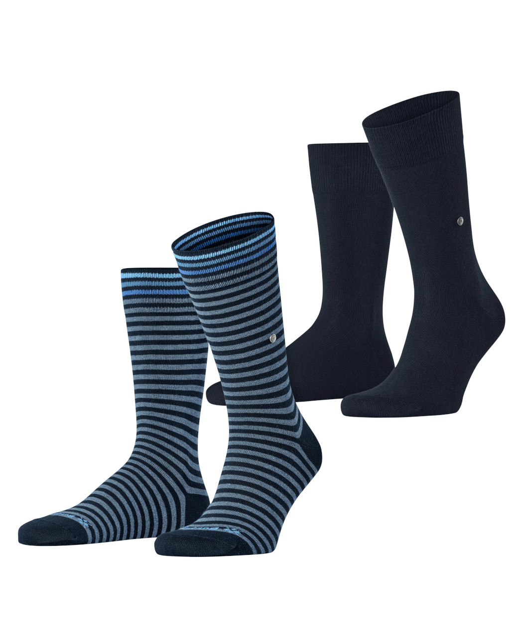 2er Pack Burlington Everyday Stripe Herren Socken