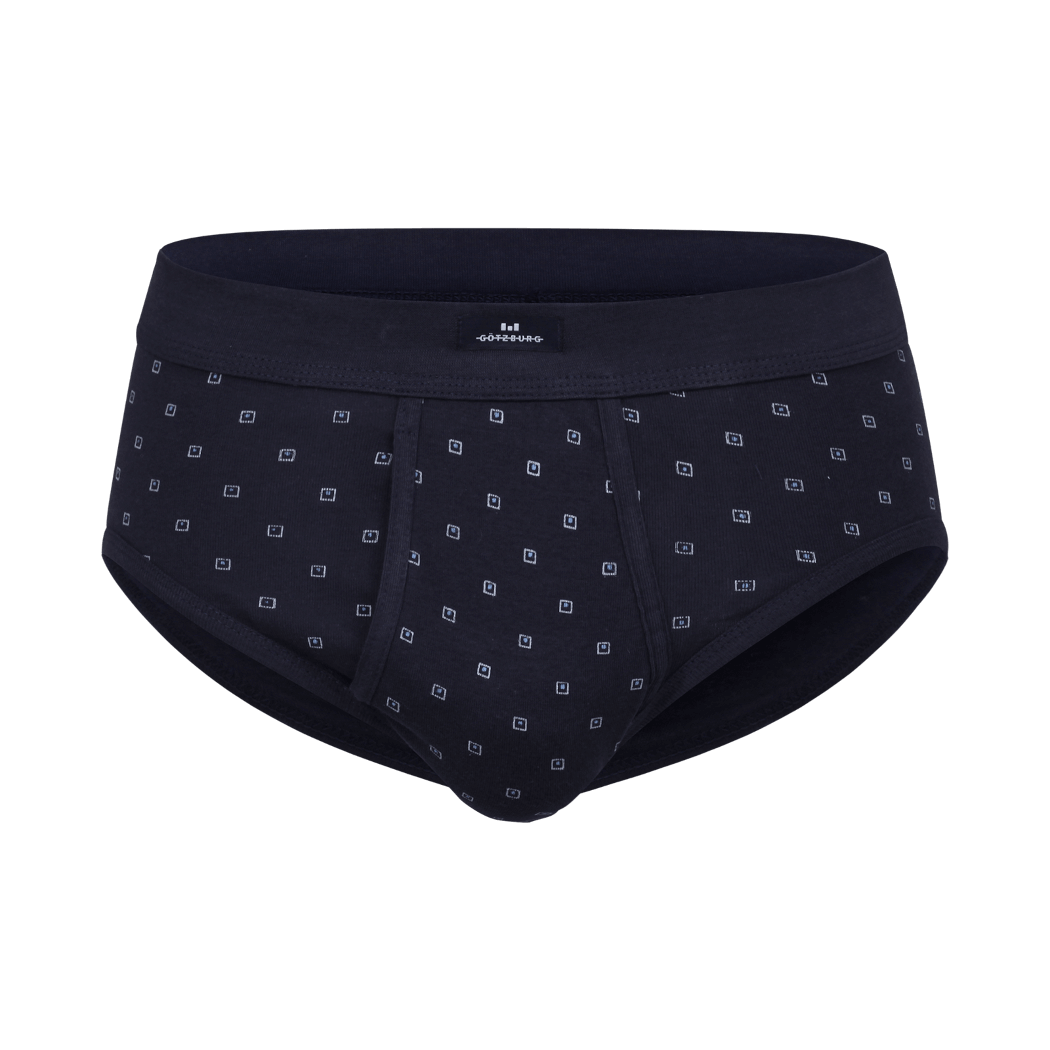 5er Pack Götzburg Herren Slip mit Eingriff Classic Fein Rib