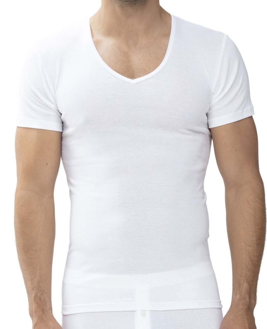 Mey Serie Casual Cotton Herren V-Neck Shirt