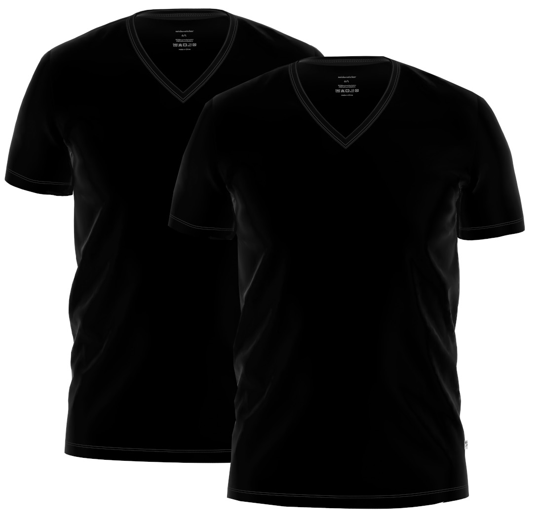 2er-Pack Seidensticker Bodywear Herren T-Shirt