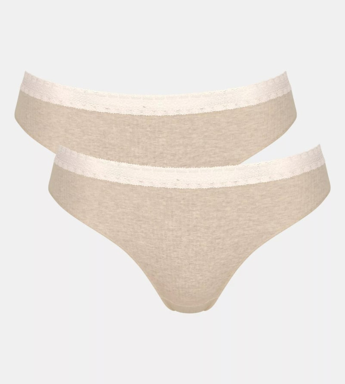 2er Pack Sloggi Go Ribbed Damen Tai C2P
