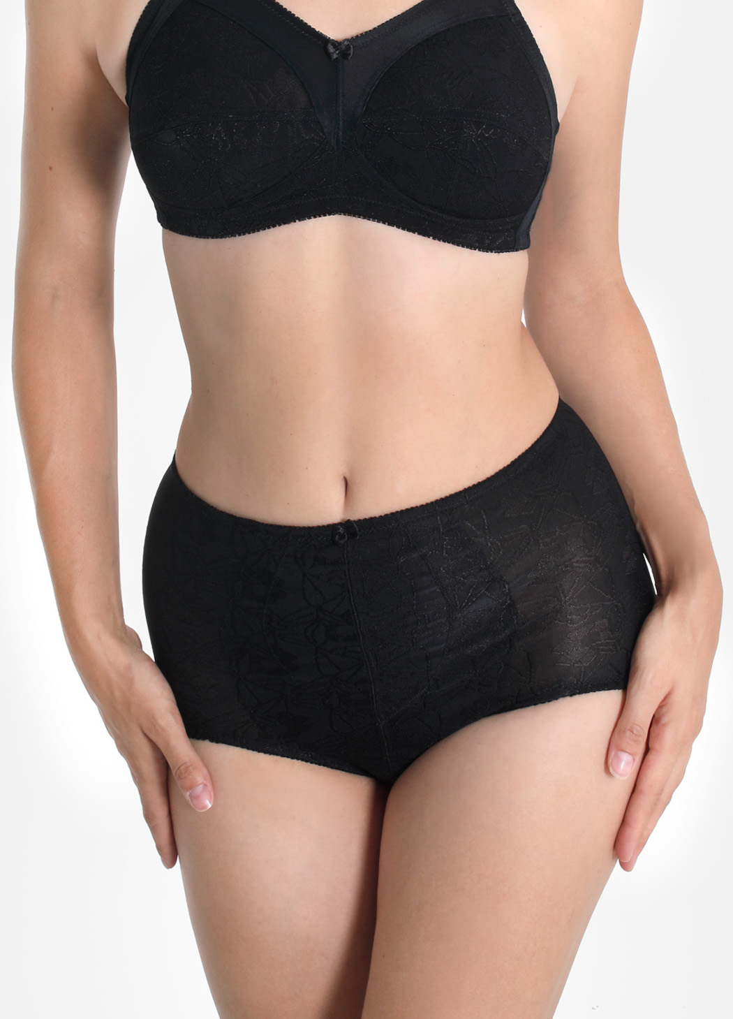 Sassa Shiny Jacquard Damen Miederhose