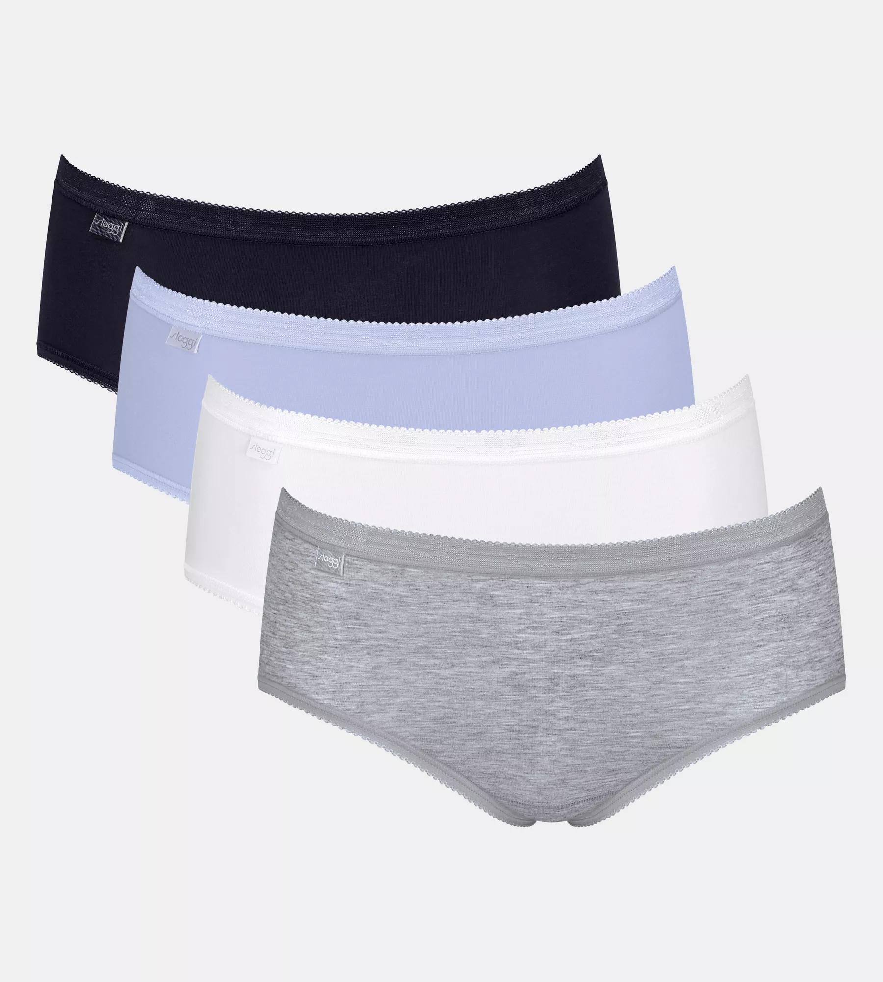 4er Pack Sloggi Basic+ Damen Midi C4P