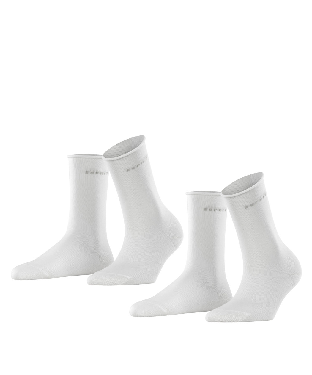 2x2er Pack Esprit Basic Pure Damen Socken